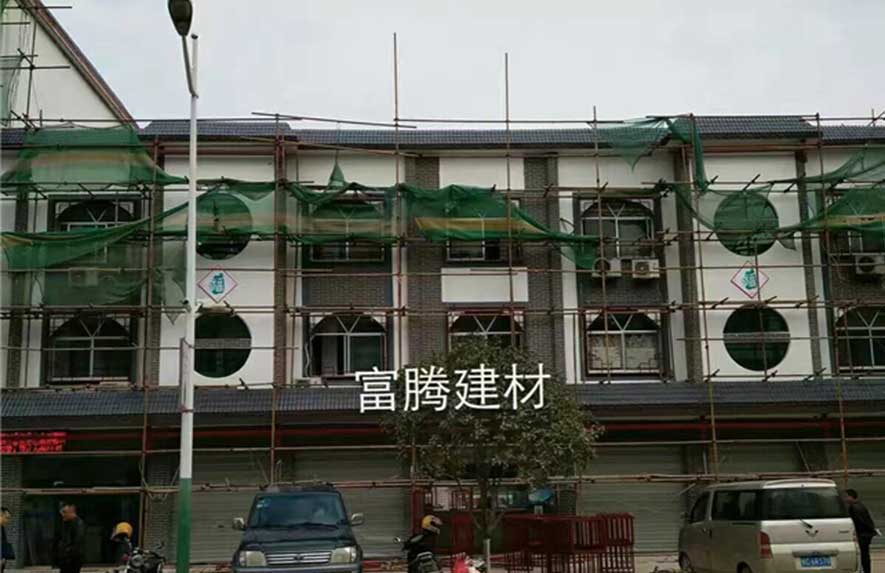 桂林灵山县街道改造工程-里面铝窗花