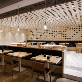 定制冲孔造型铝单板天花吊顶